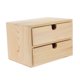 thumbnail image 4 of Organizador de maquillaje con cajón de madera, joyero, caja de almacenamiento de cosméticos, organizador de accesorios, adecuado para el hogar, la ofi, 4 of 8