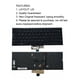 thumbnail image 3 of Reemplazo del teclado de la computadora portátil para ASUS ZENBOOK 14 "UX433 UX433FA UX433FN Teclado incorporado del teclado EE.UU. Teclado de EE. UU. kenally EL006154-00B, 3 of 5