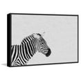thumbnail image 2 of Marmont Hill Mh-Pekabo-78102-Bffdl-45 30" X 45" "Black And White Stripes" Framed Giclee, 2 of 6