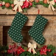 thumbnail image 6 of Lsque Green Buffalo Plaid Merry Christmas Pattern 18 Inch Christmas Stockings, Festive Holiday Stocking for Christmas Decorations Holiday Decor, 6 of 7