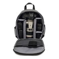 thumbnail image 3 of Graflsoa Grey Waterproof Outdoor Camera Backpack with Multi-Functional Storage for Cameras, Accessories, and Essentials, 3 of 7