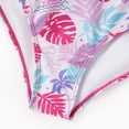 thumbnail image 6 of Barbie Womens Two Piece Swimsuit Bikini Set High Waisted Bikini Bottom Sporty Crop Top Bathing Suit Sizes S-XL, 6 of 9