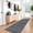 Black, variant on YOUFORTONG 2x3 Moroccan Washable Entryway Rug,Low Pile Non Slip Rubber Backing Thin Floor Carpet Soft Modern for Hallway Kitchen Bathroom Bedroom,Beige