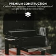 thumbnail image 5 of GasOne Portable Charcoal Grill – 18-inch Tabletop Charcoal Grill with Side Handles and Lid – Compact, 5 of 8