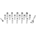 thumbnail image 3 of HART 18-Piece 3/8-inch Drive Deep Socket Set with Ratchet, Chrome, 3 of 11