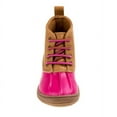 thumbnail image 5 of Smart Step Unisex Lace-Up Ankle High Hi-Top Duck Boots - Fuchsia, 10, 5 of 5
