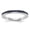 White, variant on Auriga Fine Jewelry 14K White Gold Blue Sapphire Complete Channel Band for Women Size- 7