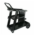 thumbnail image 4 of Welding Cart 3-Tier Heavy Duty, 400 Lbs Capacity, Swivel Wheels, Tank Storage, Rolling Welder Cart for MIG TIG ARC Plasma Cutter, 4 of 5