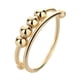 thumbnail image 2 of Anillo giratorio de cuentas, ansiolítico, giratorio, calmante, minimalista. dorado, 2 of 8