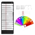 thumbnail image 2 of Daily Schedule Chart Deluxe Monthly Easy Calendar for Classroom Home Preschool black, 2 of 6