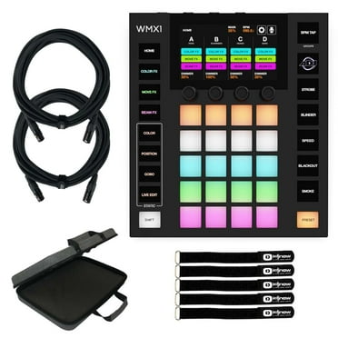 ADJ WMX1 MK2 Standalone DMX Lighting Control System with Premium Multipurpose EVA Case Package