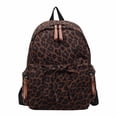 thumbnail image 2 of UJNDER Students Leopard Print Large Capacity Backpack for Commuting Travel and Daily School Use Versatile Daypack,Coffee,Large, 2 of 5