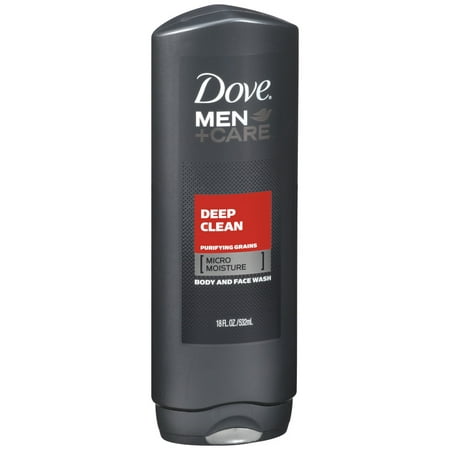 Dove Men+Care Body and Face Wash Deep Clean, 18 oz