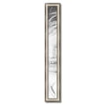 thumbnail image 2 of ArtToFrames 4" x 37" Antique Silver Panel Picture Frame, 4x37 inch Silver Wood Poster Frame (WOM-4760), 2 of 7