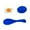Blue, variant on Hearth & Gear Spoon Egg Outdoor Game And Spoon Competition Board Games for Children Fraction Tiles with Tray Bead Set for Kids 4-6 Boys Alphabet Board Games Activities for Kids Ages 3-5 Geomagnetic