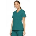 thumbnail image 6 of Dickies EDS Signature Scrubs Top for Women Mock Wrap 86806, 6 of 8