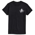 thumbnail image 2 of Star Trek - Starfleet Academy Letterman - Men's Short Sleeve Graphic T-Shirt, 2 of 5