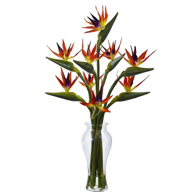 Nearly Natural 1449 Oiseaux de Paradis en Vase