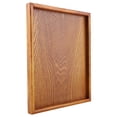 thumbnail image 2 of Bandeja rectangular de madera para servir té, aperitivos y comida, ideal para hoteles y hogares (30 x 24 cm), 2 of 10