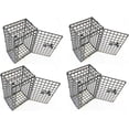 thumbnail image 1 of Foldable Plastic Crab Trap Bait case, 4-Pack, 1 of 3