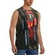 thumbnail image 2 of Fotbe farm work Men's Camiseta sin Mangas Estampada para Hombres, Playera Casual para Gimnasio, Entrenamiento, Playa-3X-Large, 2 of 7