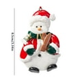 thumbnail image 4 of Gibobby Adornos de árbol de Navidad Decoraciones de Navidad Vintage Mini PolymerClay Adornos de Navidad para muñeco de nieve Colgante de árbol de Navidad(D), 4 of 4