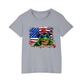 thumbnail image 2 of Odeerbi Niños Niñas Día de La Independencia Camiseta 4 de Julio Manga Corta Algodón Camiseta Gráfica, 2 of 8