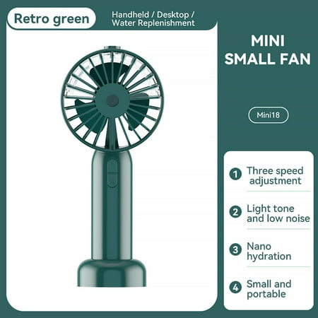 

Handheld Small Fan Hand Fan Portable Fan Lash Fan Mini Fan Handheld Spray Water Fan Mini Fan
