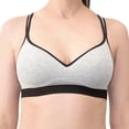 thumbnail image 1 of Brassiere MAREL Talla 38B Deportivo Algodón Gris, 1 of 3