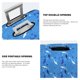 thumbnail image 3 of Fotbe Cute Shark Funda Protectora para Equipaje, Antirrayones y Resistente a la Suciedad, Compatible con Maletas de 18 a 32 Pulgadas-X-Large, 3 of 7