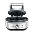 thumbnail image 1 of Breville BREBWM520XL "The No Mess" Waffle Iron, Metallic, 1 of 5
