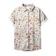 thumbnail image 5 of Eres Más Que una Camisa de Puntuación de Prueba Turndown Collar Impreso Blusa, Manga Corta Moda Casual Top, 5 of 5