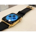 thumbnail image 4 of Custom 24K Gold Plated 44mm iWatch SERIES 5 with Black Leather Band GPS+LTE (2019 Release), 4 of 5