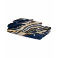 thumbnail image 2 of Blue Marble Towel Set of 3, Soft Microfiber Bath Towels, Hand Towel, Washcloths, Grey Gold Texture Vintage Farmhouse Art Quick-Dry Absorbent Towels for Bathroom Kitchen Hotel Beach Gym Spa, 2 of 7