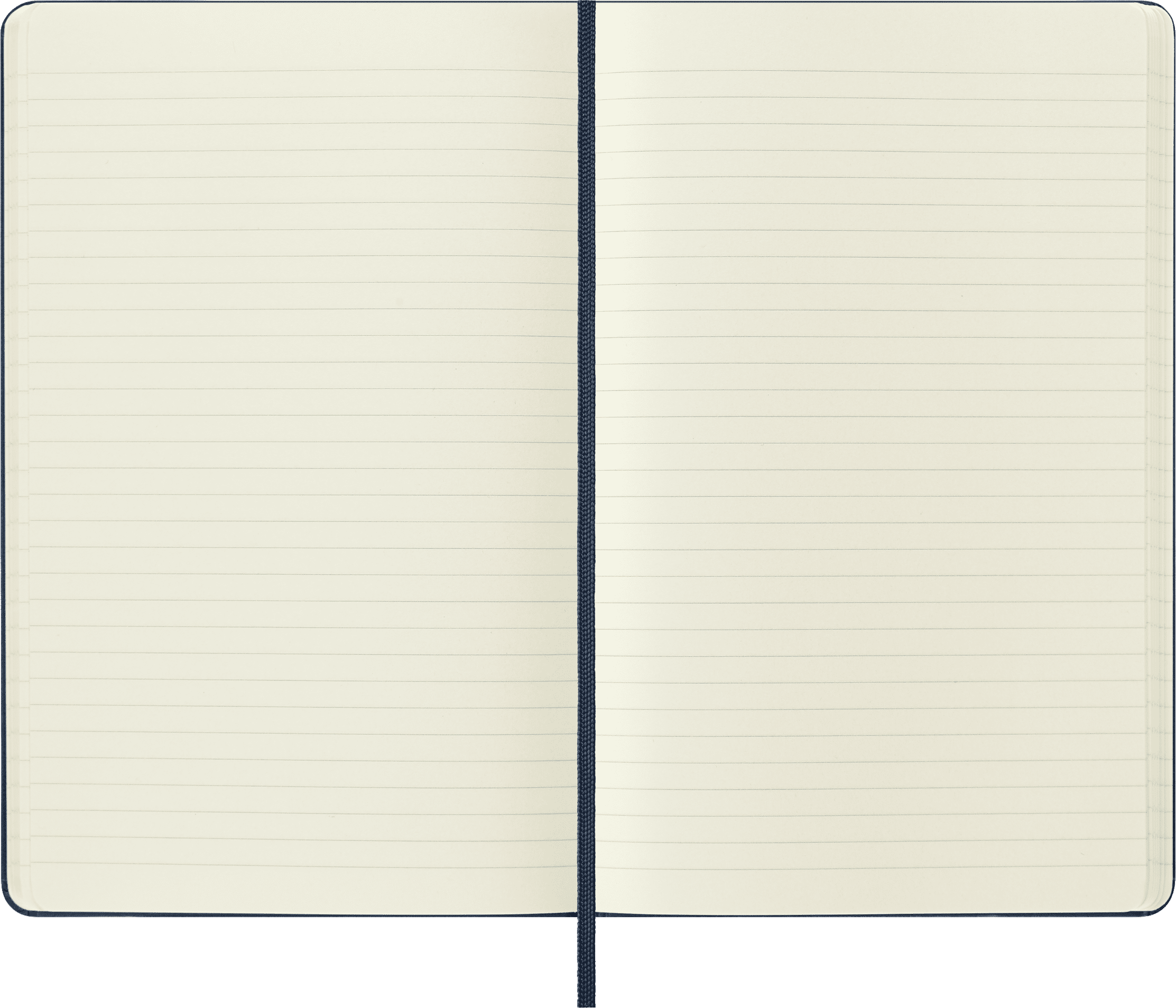 Moleskine Classic Ruled Large Writing Notebook, Hard Cover, Sapphire Blue, 5x8.25