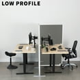 thumbnail image 2 of VIVO L-Shaped Modular Wall System, 3 PET Panels, Modern Office Cubicle Dividers, 2 of 8