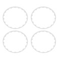 thumbnail image 4 of 4PCS Wheel Rim Protection Ring Scratch Resistant Universal Fit Replacement for Tesla Model 3 2017 to 2023 18in Wheels White, 4 of 9