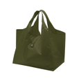 thumbnail image 1 of Bolsa de compras reutilizable, bolso plegable, ligero, duradero, lavable, plegable Verde oscuro jinwen Bolsa de compras grande, 1 of 8
