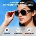 thumbnail image 4 of Gafas inteligentes Techie TOGS2001 con Bluetooth y traducción con IA, 4 of 7