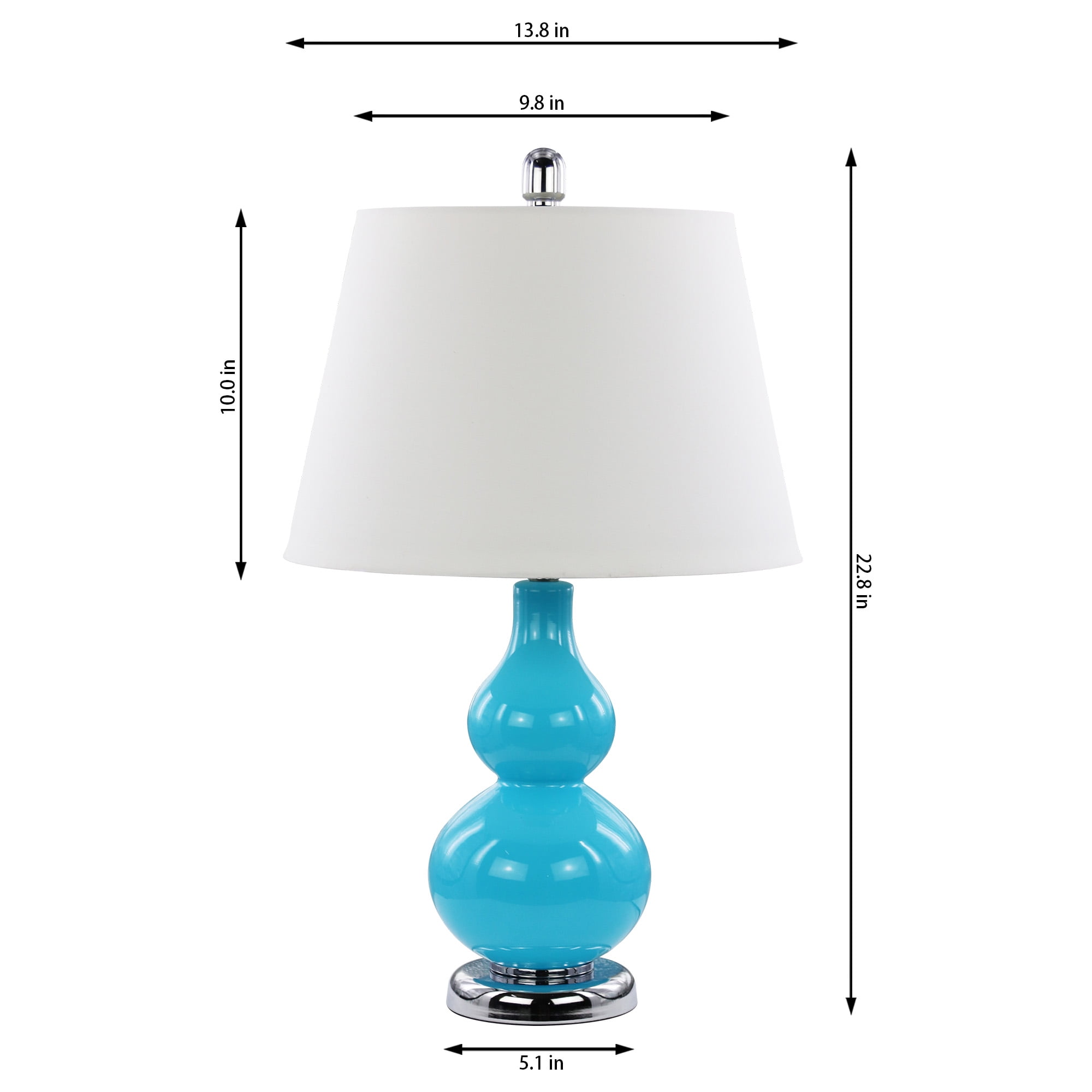 Abble 23" 2PK TABLE LAMP SET