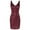 Purple, variant on Sleeveless Women's Vintage Sequin Dress V Neck Bodycon Mini Fit and Pencil Glitter Party Clubwear Purple