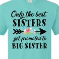 thumbnail image 4 of Inktastic Only the Best Sisters Get Promoted to Big Sister T-Shirt, 4 of 5