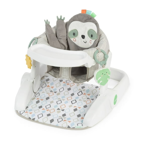 Ingenuity Prop Spot Learn-to-Sit Floor Seat for Baby, Unisex, For Ages 4-12 Months - Loni