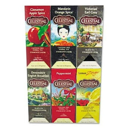 Celestial Seasonings Assorted Flavored Tea, 150ct (Best Celestial Seasonings Tea Flavor)