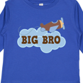 thumbnail image 4 of Inktastic Big Bro Boys Airplane Brother Announcement Boys Long Sleeve Toddler T-Shirt, 4 of 5