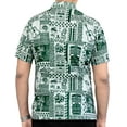 thumbnail image 2 of HAPPY BAY Men's Holiday Tropical Party Aloha Shirts Short Sleeve Button Down Beach Hawaiian Shirt for Men 3XL Tropical, White, 2 of 4