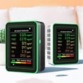 thumbnail image 5 of Air Quality Detector 6 in 1 Detector HCHO TVOC CO2 CO PM10 PM2.5 Meter Gases Detecting Intelligent, 5 of 5