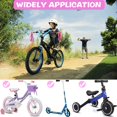 thumbnail image 2 of Kids Bike Streamers. Rainbow Bike Accessories Colorful Tassel Ribbons. 2 Pairs Bicycle Grips Handlebar Streamers Sets for Girls Boys Children's Bike Bicycle Scooter Tricycle, 2 of 3