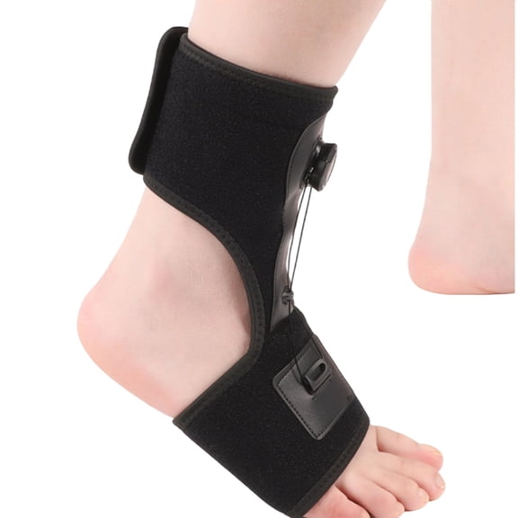 BQBQERT Foot Adjustable Breathable Orthotic Ankle Brace Built in Stabilizers Ergonomic Ankle Splint