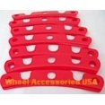 thumbnail image 1 of Moto Metal Insert de Rayon de Roue 389K20R Compatible avec Roues Moto Metal Série 961; Rouge; Ensemble de 7; avec Boulon, 1 of 1